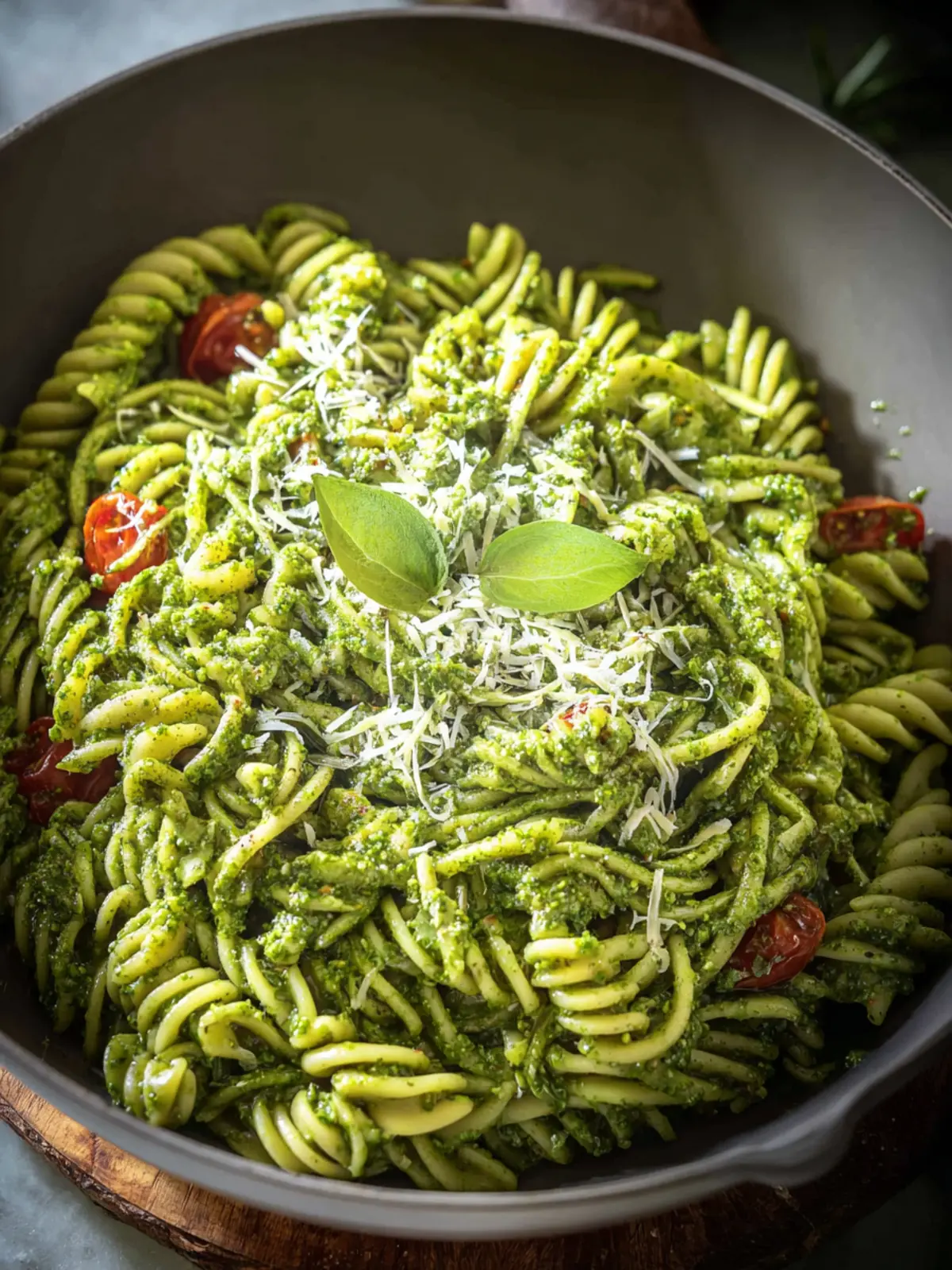 Healthy Green Pasta Sauce Recipe (Quick & Easy) First Image