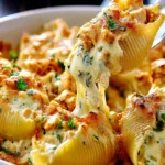 Irresistible Chicken Alfredo Stuffed Shells Recipe First Image