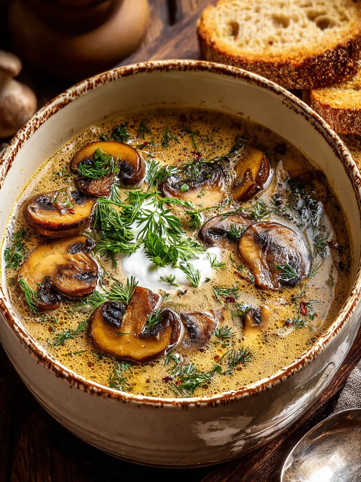Irresistible Hungarian Mushroom Soup Recipe to Savor First Image
