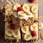 Irresistible Maple Frosted Banana Bread Bars Recipe First Image