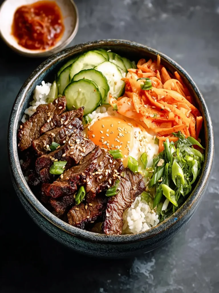 Korean BBQ Steak Rice Bowls: Flavorful and Satisfying Meal First Image