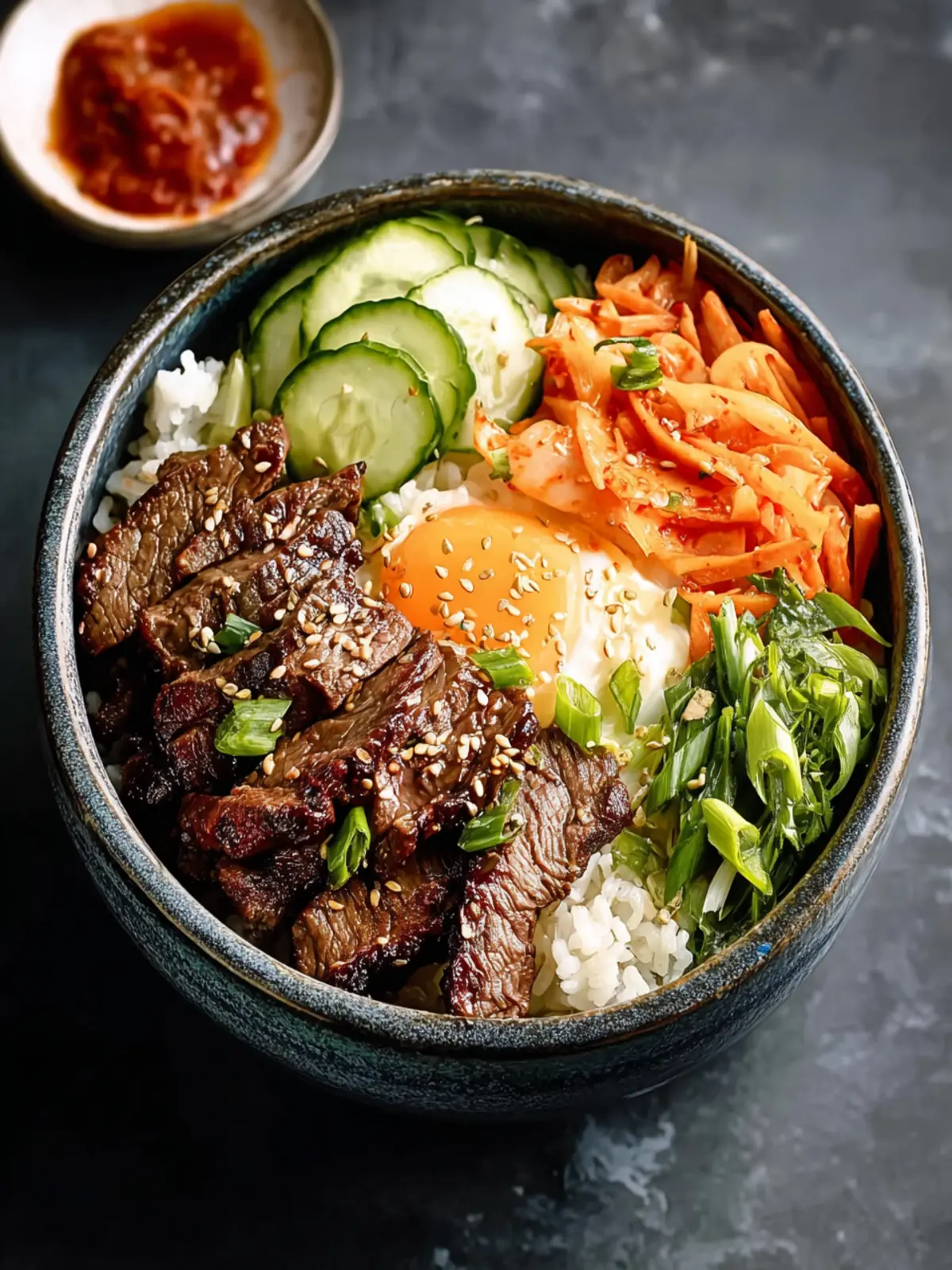 Korean BBQ Steak Rice Bowls: Flavorful and Satisfying Meal First Image