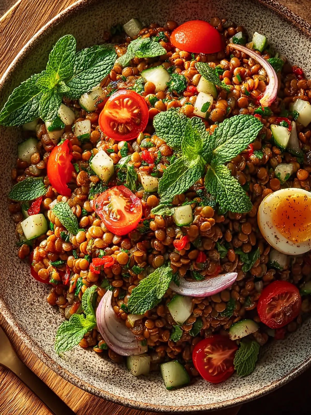 Lentil Tabbouleh with Fresh Herbs First Image