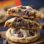 Reese’s Stuffed Chocolate Chip Cookies (Easy Recipe) First Image