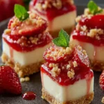 Strawberry Crunch Cheesecake Bites: An Incredible Ultimate Recipe First Image