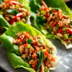 Tasty Chicken Lettuce Wraps First Image