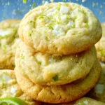 White Chocolate Key Lime Cookies First Image