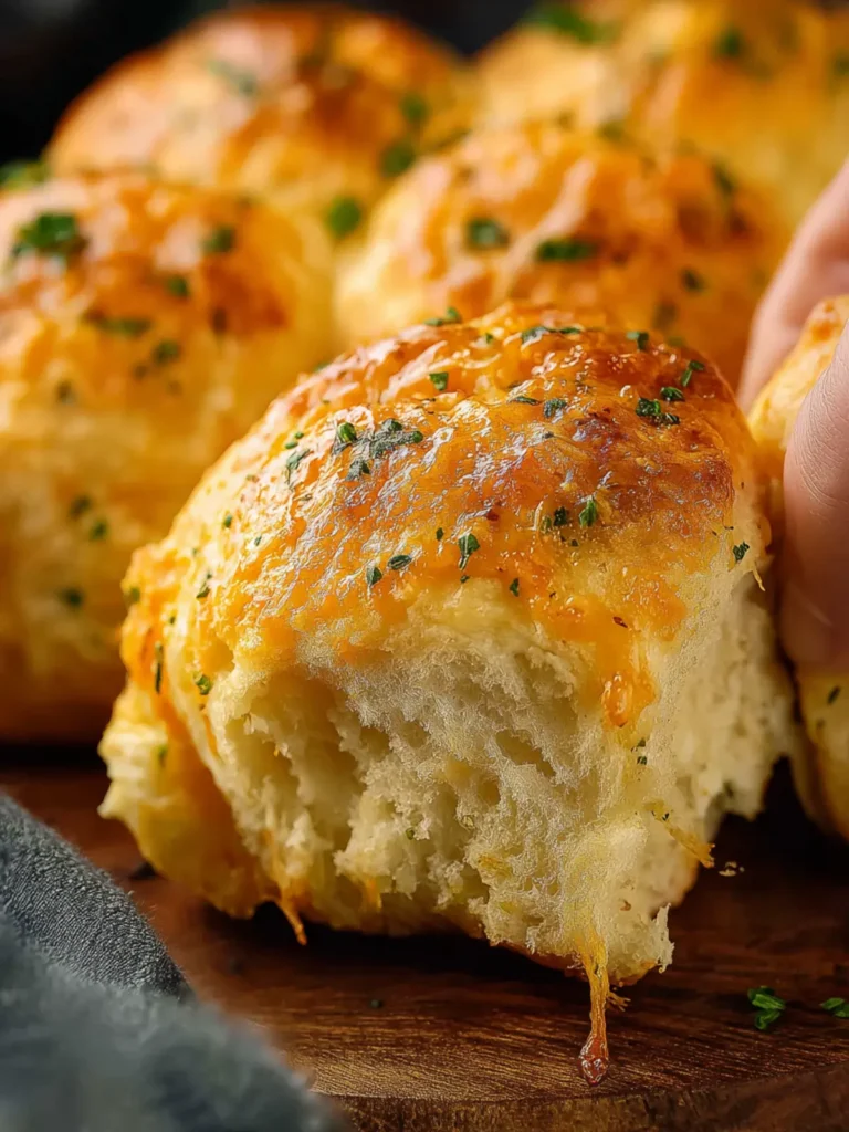 Cheesy Cowboy Butter Dinner Rolls First Image