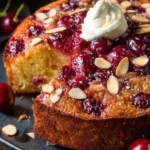 Cherry and Almond Cake First Image