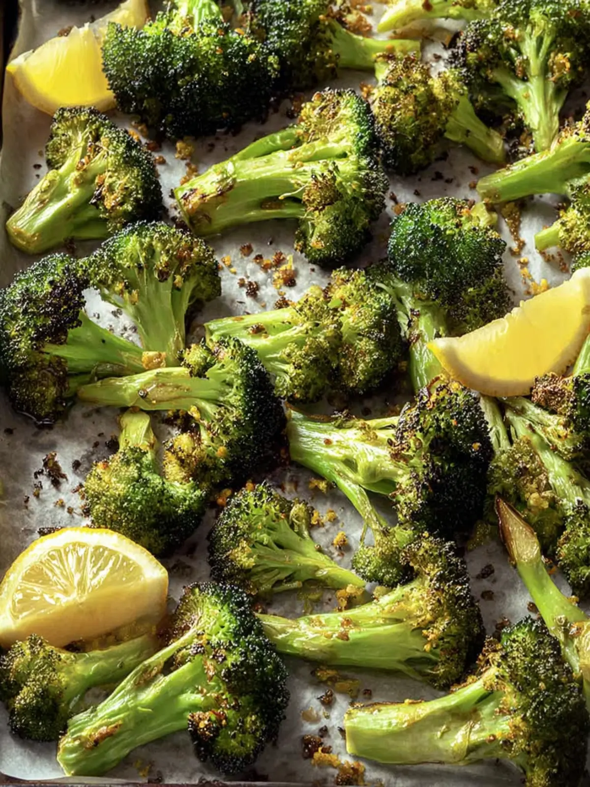 Crispy Oven Roasted Broccoli: Easy Lemon Zing Delight!