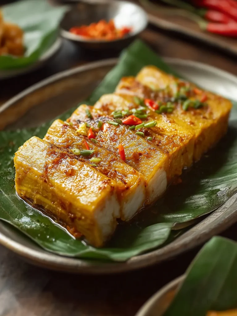 Delicious Malaysian Otak Otak: Spiced Fish Custard Recipe First Image