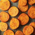 Easy Baked Sweet Potato Slices (Oven Roasted Recipe) First Image