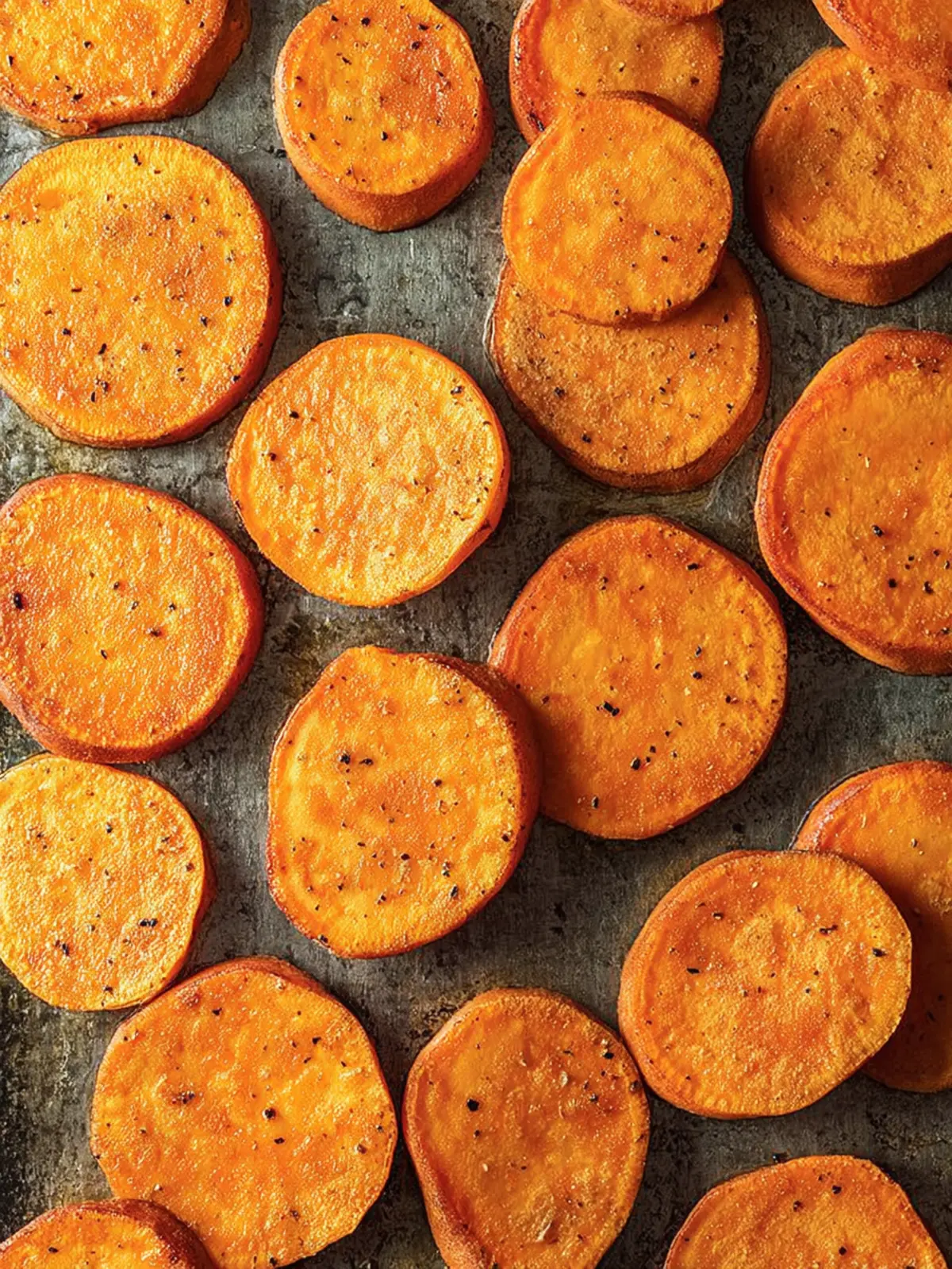 Easy Baked Sweet Potato Slices: Irresistibly Crispy Delight