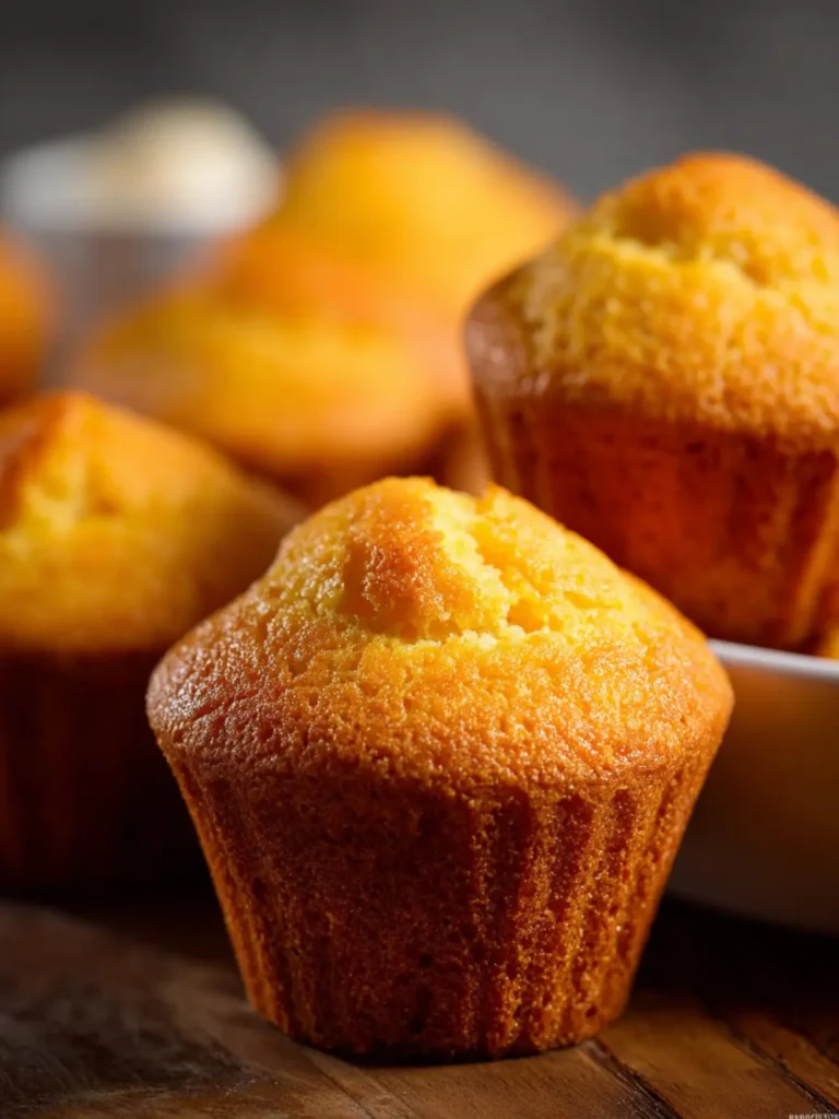 Easy Sweet Cornbread Muffins Recipe First Image