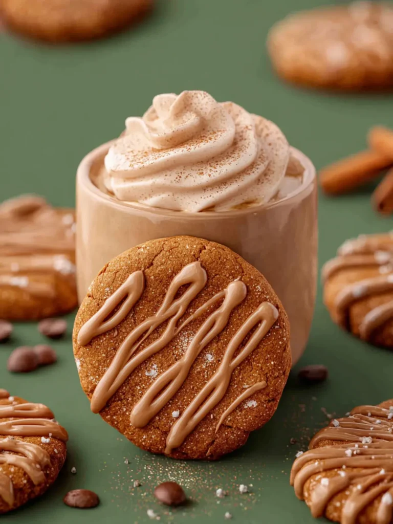 Gingerbread Latte Cookies First Image