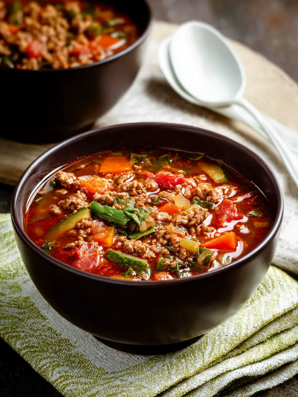 Ground Beef Vegetable Soup: Cozy, Comforting & So Easy!