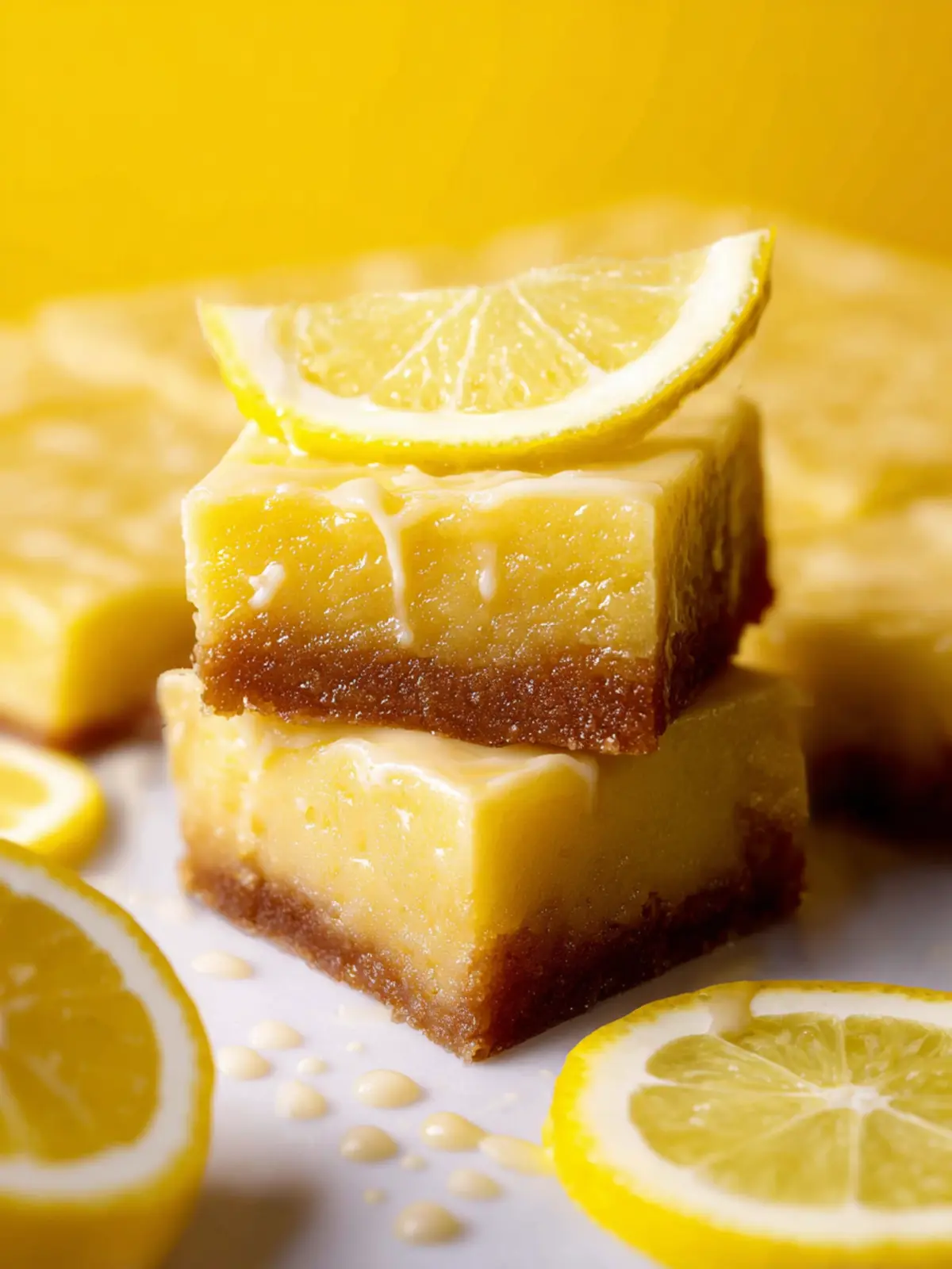 Lemon Brownies That Are Irresistibly Bright and Zesty!