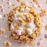 Marshmallow Rice Krispie Cookies First Image