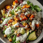 Nourish Bowl Recipe with Tahini Yogurt Dressing Delight First Image