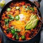 One Skillet Sweet Potato Burrito Bowls First Image