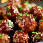 Slow Cooker Chipotle BBQ Meatballs First Image
