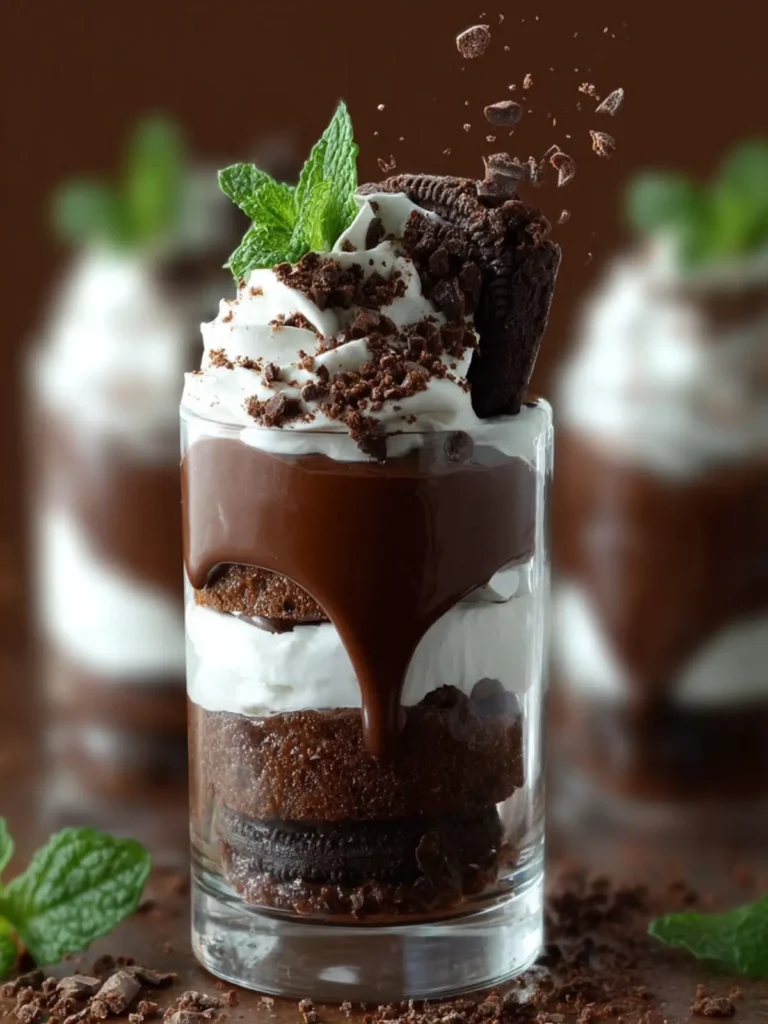 Triple Chocolate Thin Mint Parfait First Image