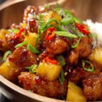 pineapple firecracker chicken First Image