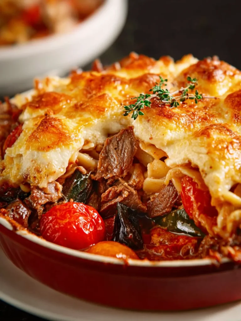 Beef Lombardi Casserole First Image