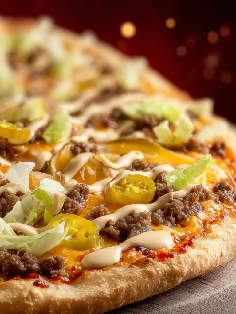 Big Mac Pizza First Image