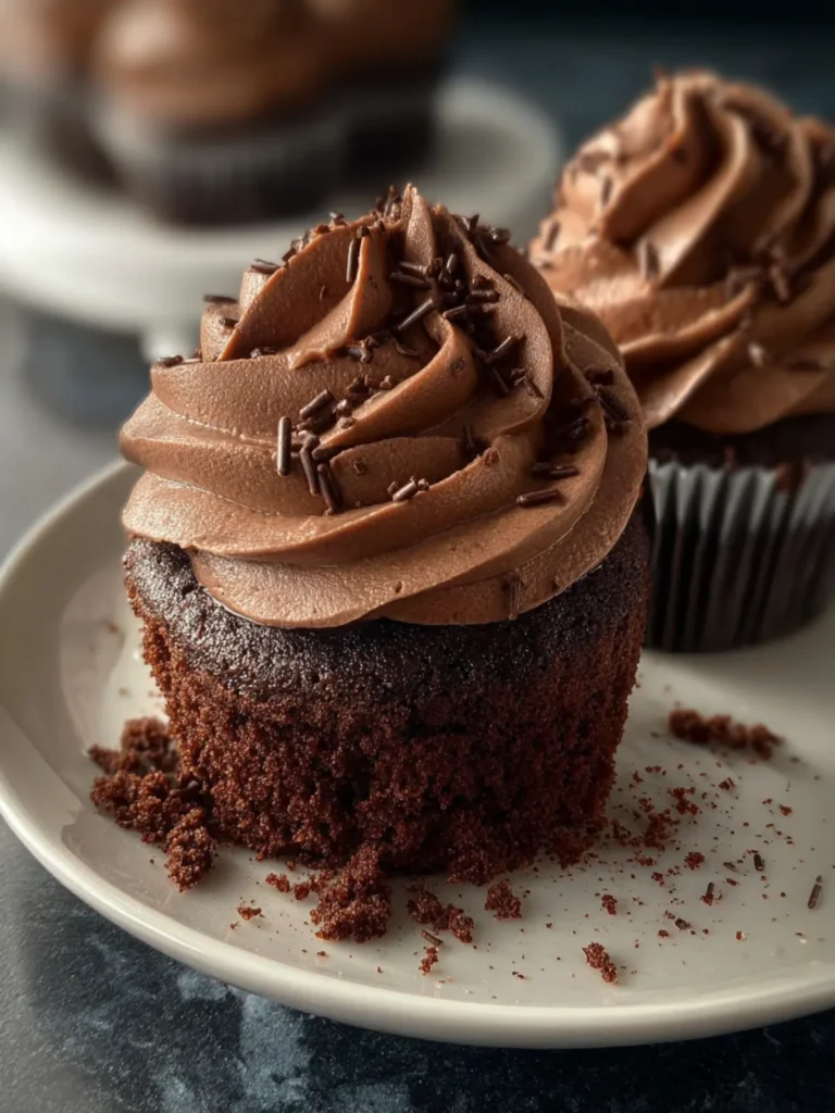 Chocolate Cupcakes First Image