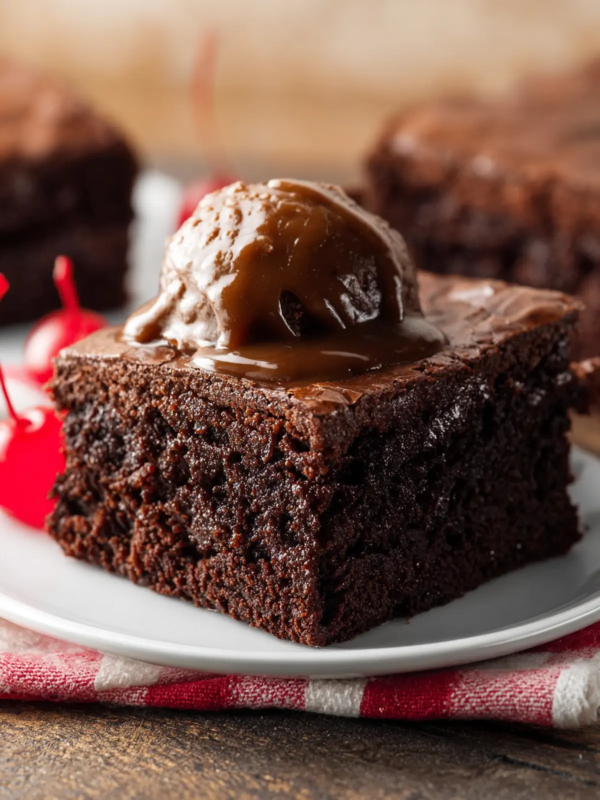 Double Chocolate Fudge Coca Cola Cake: Cracker Barrel Copycat Recipe First Image