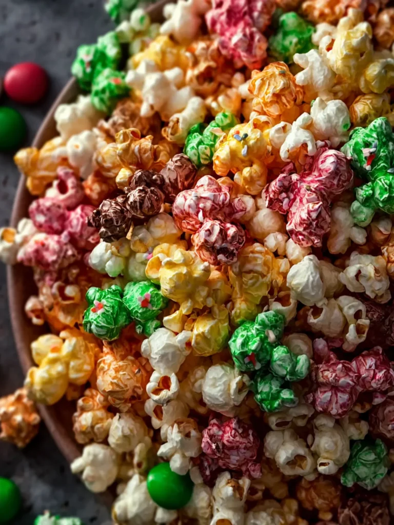 Loaded Colorful Festive Popcorn First Image