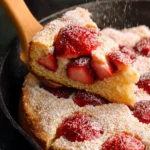 Strawberry Skillet Cake First Image