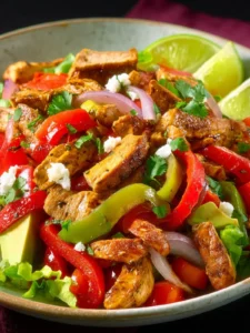 chicken fajita salad First Image