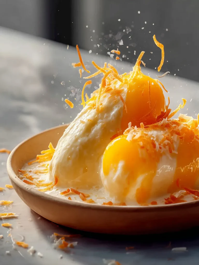 coconut orange glow dessert First Image