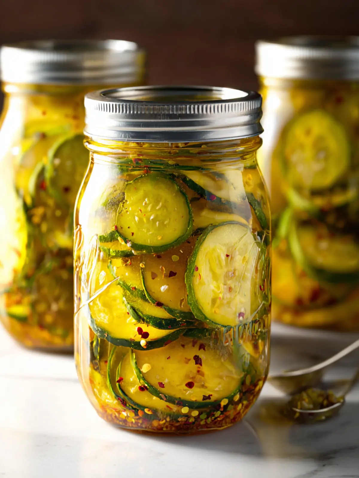 spicy bread and butter pickles First Image