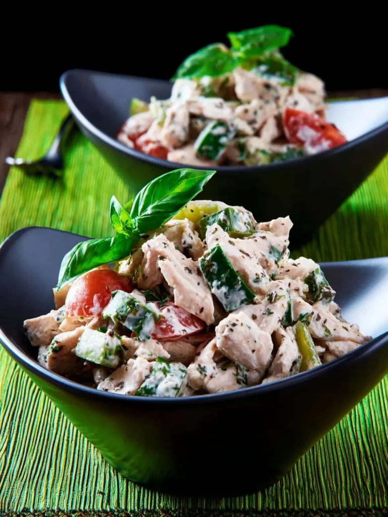 Chicken Salad with Basil First Image