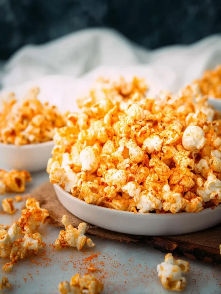 Easy Buffalo Ranch Popcorn for Game Day, Parties, and Movie Nights First Image