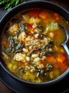 Sardinian Herb Soup: A Cozy Mediterranean Comfort Bowl First Image