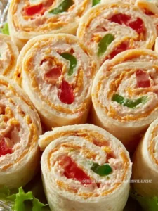 Tortilla Philadelphia Cream Cheese Pinwheels First Image